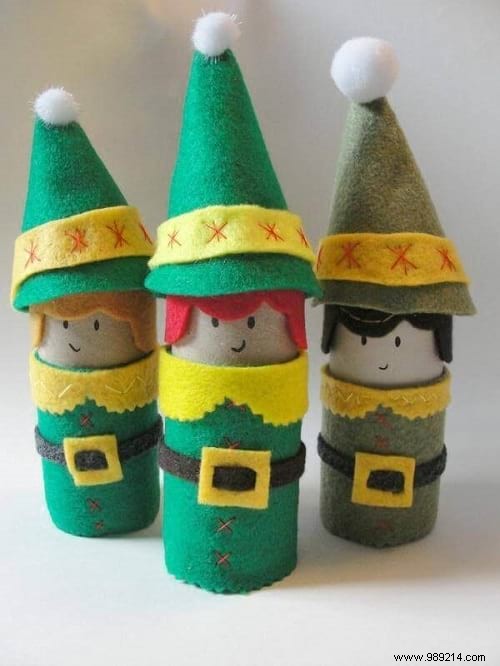50 Creative DIY Christmas Decorations from Recycled Toilet Paper Rolls