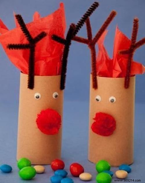 50 Creative DIY Christmas Decorations from Recycled Toilet Paper Rolls