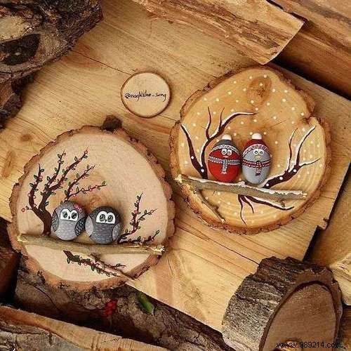 20 Stunning DIY Christmas Decorations Using Wooden Logs – Rustic Holiday Inspiration