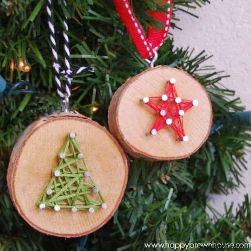 20 Stunning DIY Christmas Decorations Using Wooden Logs – Rustic Holiday Inspiration