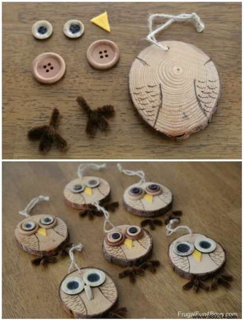 20 Stunning DIY Christmas Decorations Using Wooden Logs – Rustic Holiday Inspiration