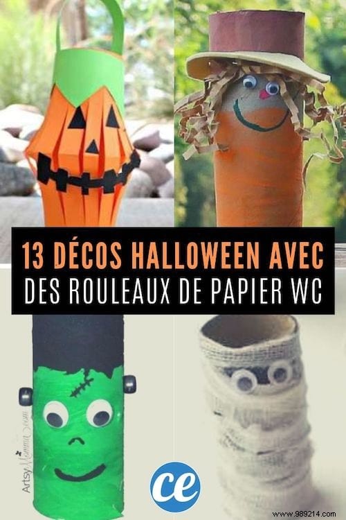 13 Spooky Halloween Crafts Using Toilet Paper Rolls