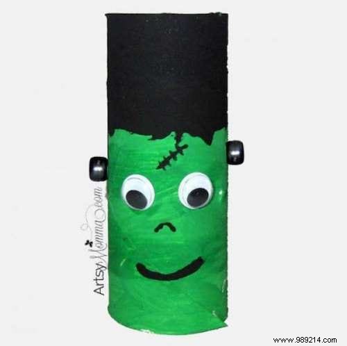 13 Spooky Halloween Crafts Using Toilet Paper Rolls