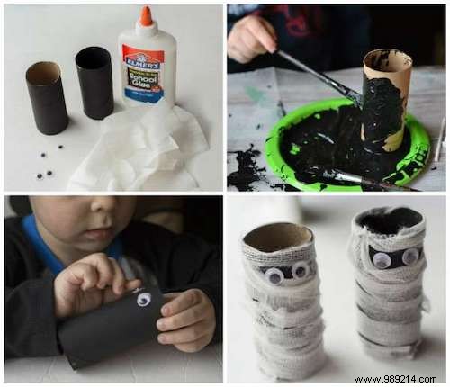 13 Spooky Halloween Crafts Using Toilet Paper Rolls