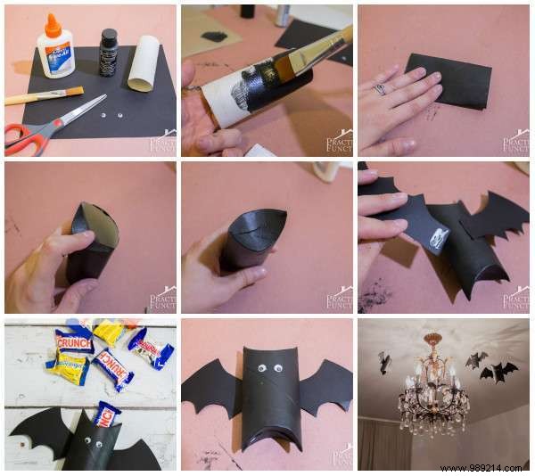 13 Spooky Halloween Crafts Using Toilet Paper Rolls