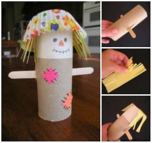 13 Spooky Halloween Crafts Using Toilet Paper Rolls