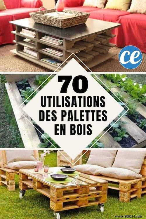 70 Genius DIY Projects Using Recycled Wooden Pallets
