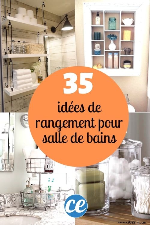 35 Smart, Budget-Friendly Ideas to Organize Your Small Bathroom and Maximize Space