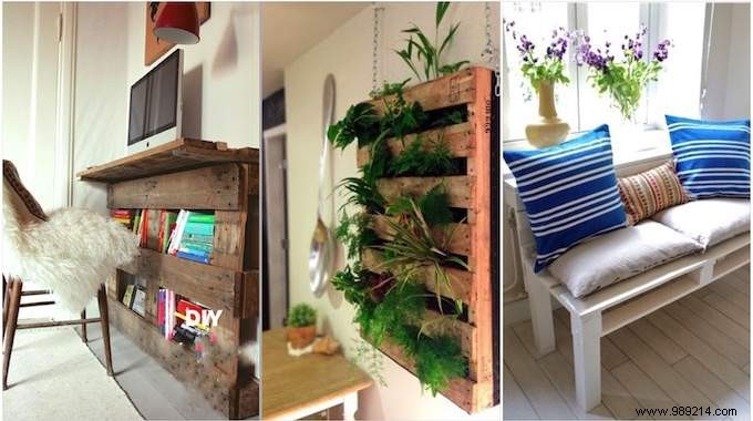 19 Brilliant DIY Ideas to Upcycle Old Wooden Pallets for Home Decor