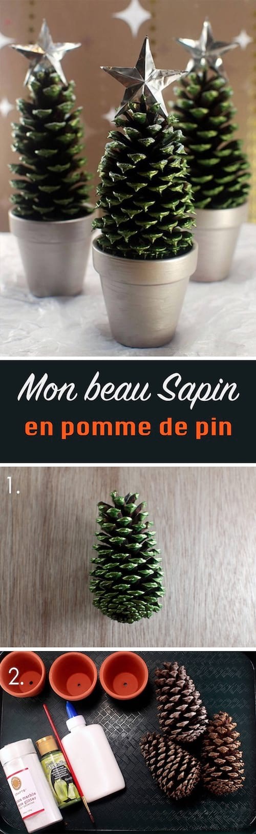 25 Easy, Budget-Friendly Christmas Pine Cone Decoration Ideas