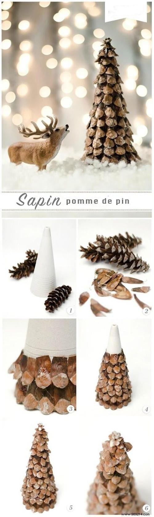 25 Easy, Budget-Friendly Christmas Pine Cone Decoration Ideas
