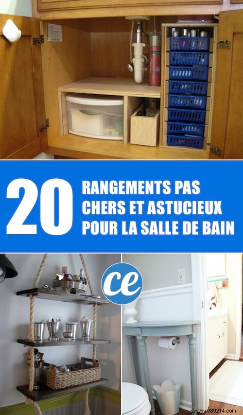 20 Budget-Friendly DIY Bathroom Storage Ideas to Maximize Space