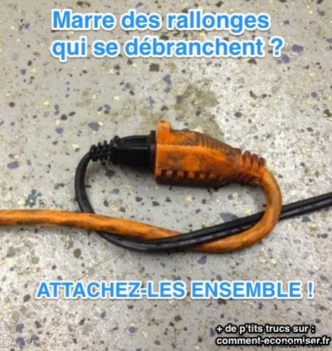 Proven DIY Hack: Stop Extension Cords from Unplugging Themselves