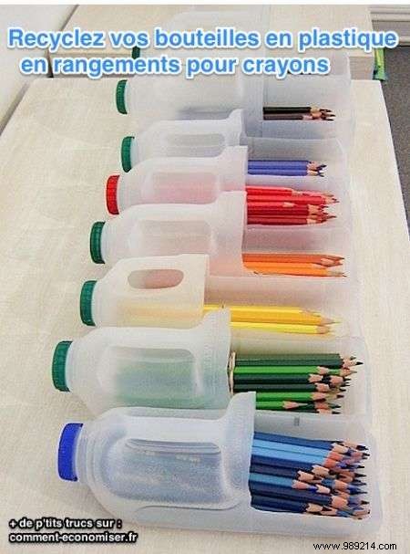 DIY Recycled Milk Jug Colored Pencil Organizer: Simple, Eco-Friendly Storage