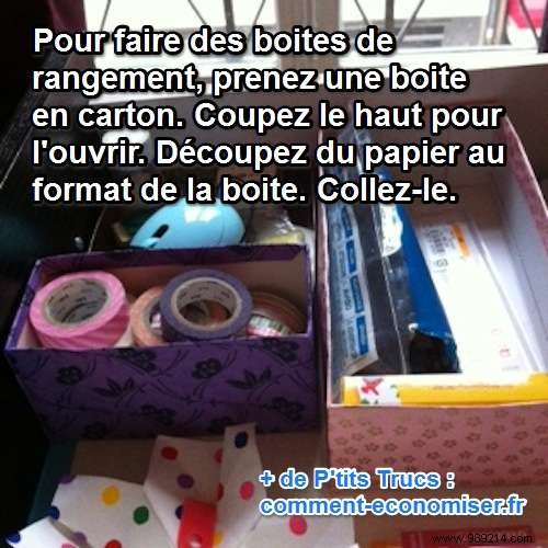 DIY Recycled Storage Boxes: My Proven Tip to Organize Drawers for Free