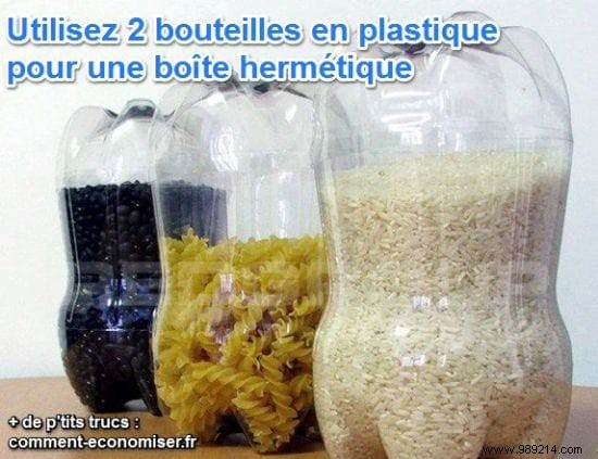 DIY Pasta Storage Box: Simple Hack Using Recycled Plastic Bottles