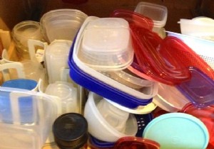 Organize Tupperware® Lids Effortlessly with This Proven DIY CD Rack Hack