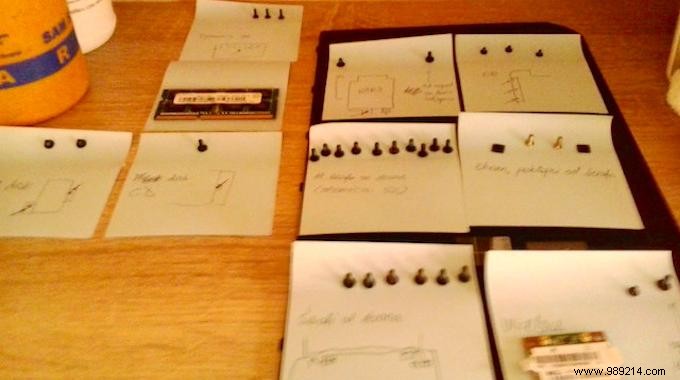 DIY Genius: Post-It Note Hack for Effortless Device Reassembly