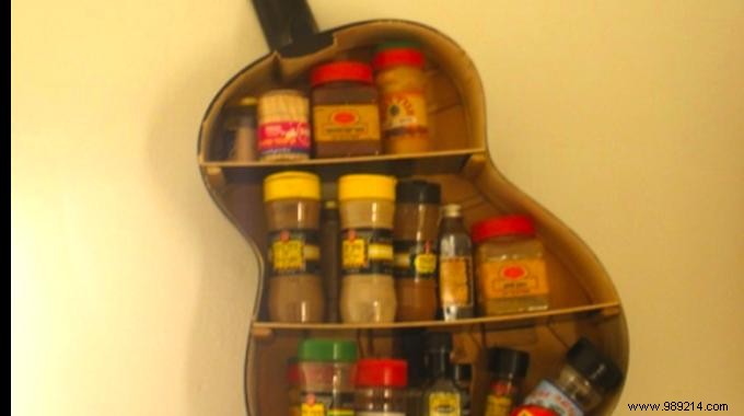 Repurpose Your Old CD Rack into a Smart Spice Organizer