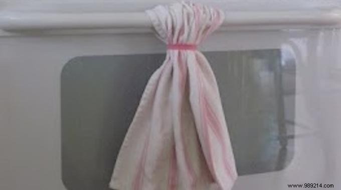 Genius Tea Towel Storage Hack: Keep Your Kitchen Clutter-Free