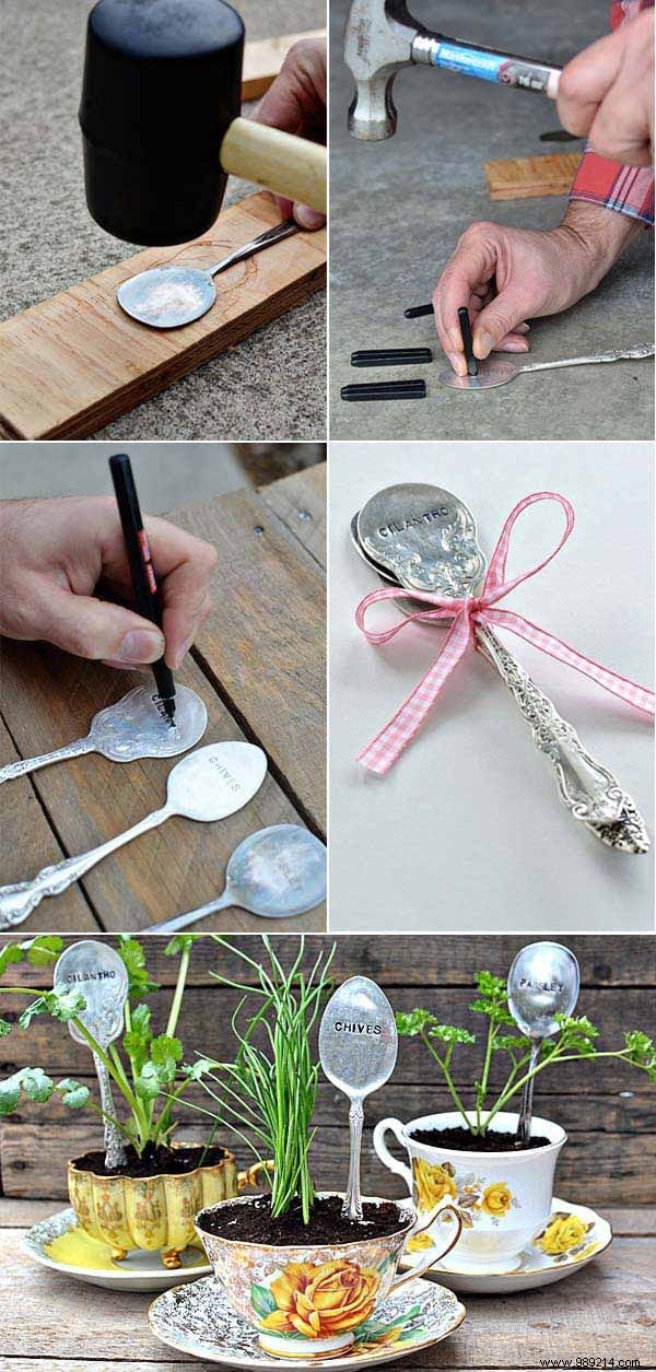 19 Brilliant Free DIY Ideas for Beautiful Vegetable Garden Labels