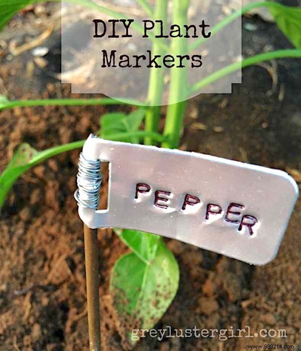 19 Brilliant Free DIY Ideas for Beautiful Vegetable Garden Labels