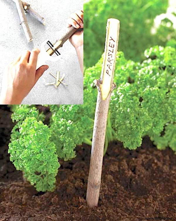 19 Brilliant Free DIY Ideas for Beautiful Vegetable Garden Labels