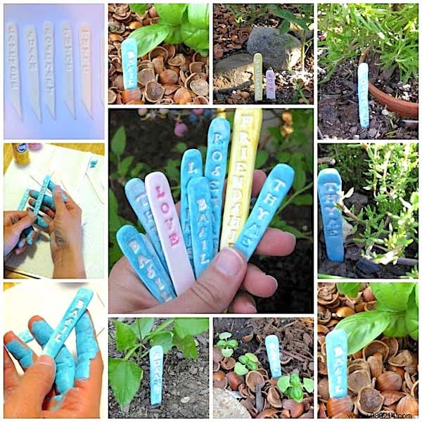 19 Brilliant Free DIY Ideas for Beautiful Vegetable Garden Labels