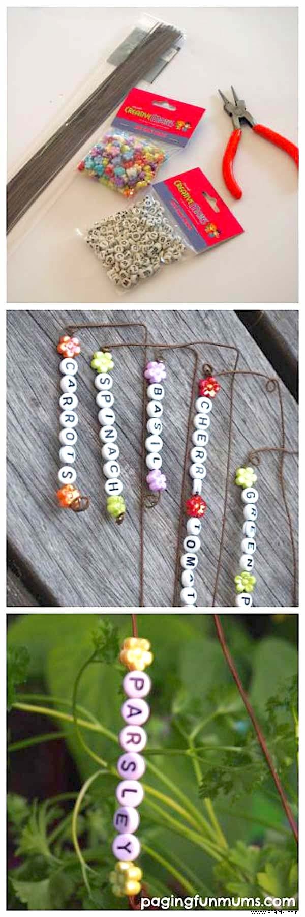 19 Brilliant Free DIY Ideas for Beautiful Vegetable Garden Labels