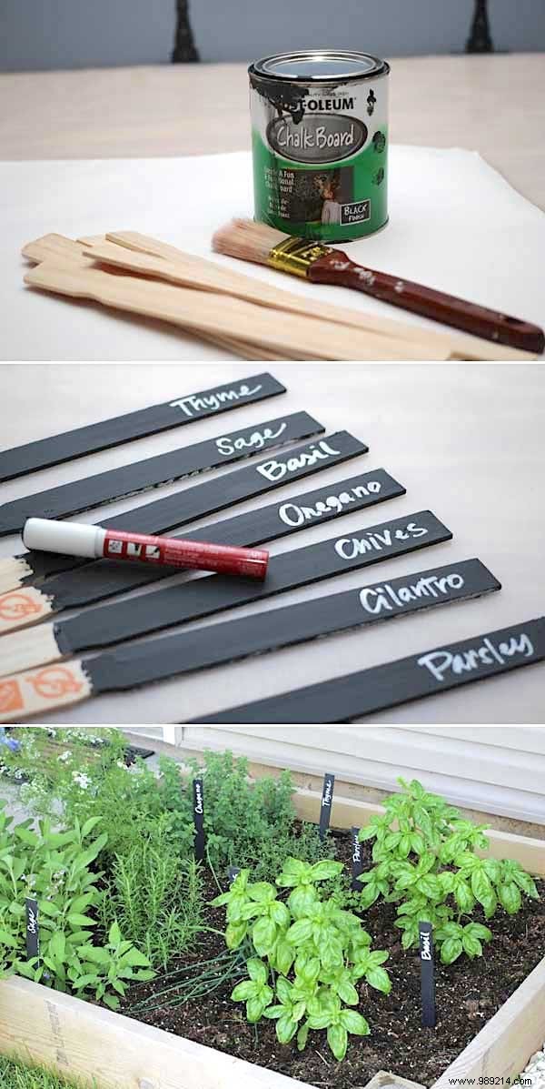 19 Brilliant Free DIY Ideas for Beautiful Vegetable Garden Labels