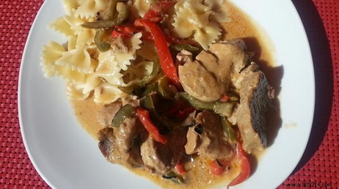 Tender Pork Tenderloin with Peppers and Espelette Pepper: Easy, Budget-Friendly Recipe
