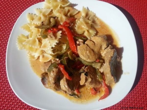 Tender Pork Tenderloin with Peppers and Espelette Pepper: Easy, Budget-Friendly Recipe