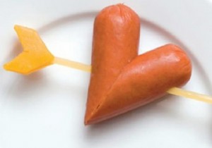 Quick Trick: Make Adorable Heart-Shaped Sausages in 30 Seconds with a Toothpick