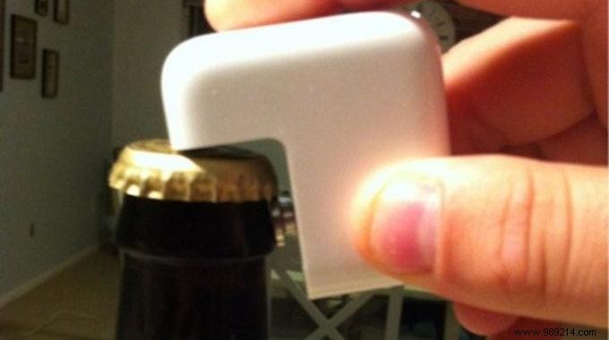 Open a Beer Bottle Without an Opener: Quick iPad Charger Hack