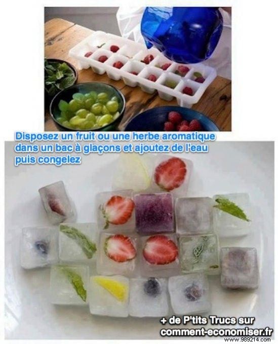 Elevate Your Cocktails: Easy Homemade Flavored Ice Cubes with Fruits and Herbs