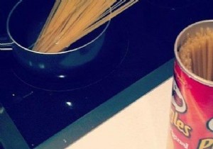 Simple Kitchen Hack: Store Spaghetti Neatly in an Empty Pringles Can