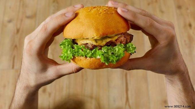 The Genius Hack to Eat Big Burgers Mess-Free: Flip Them Upside Down