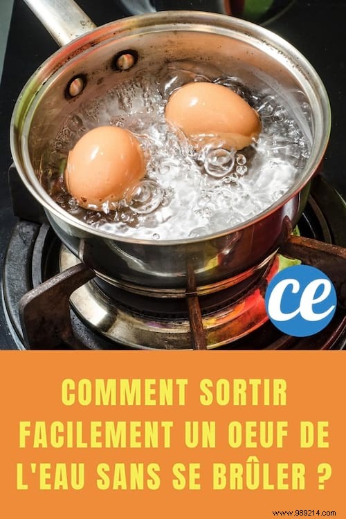 Safe and Simple: Scoop Boiled Eggs from Hot Water Without Burning Your Fingers