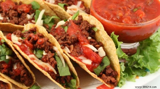 Simple Stand-Up Trick for Perfectly Garnished Tacos Every Time