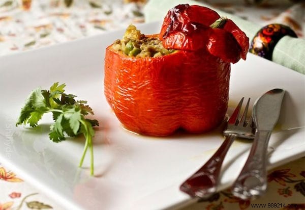 Merguez-Stuffed Peppers: Easy, Budget-Friendly Recipe for 4