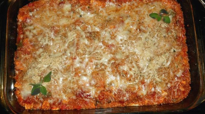 Quick Tomato Mozzarella Gratin: Budget-Friendly Side Dish Recipe