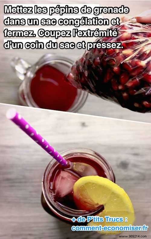 Easy Homemade Pomegranate Juice: The Mess-Free Freezer Bag Trick