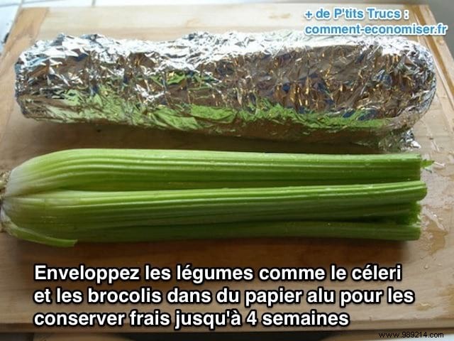 How to Keep Celery and Broccoli Fresh for Up to 4 Weeks: Simple Fridge Tip