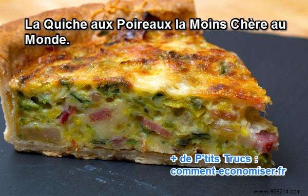 Budget-Friendly Leek Quiche: The Cheapest, Quickest Recipe for Busy Nights