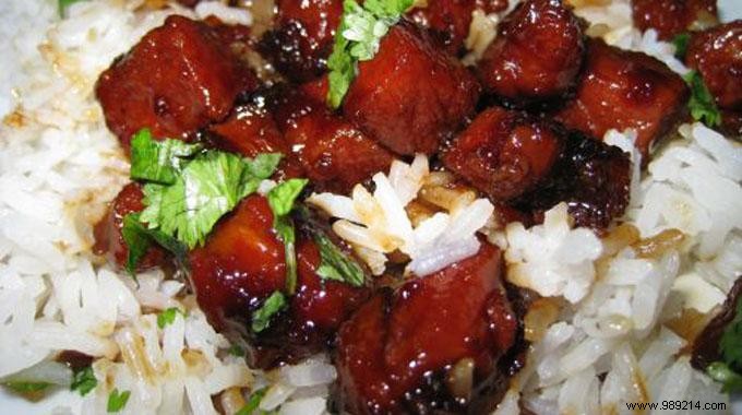 Irresistible Caramel Pork Sauté: Sweet-Savory Delight Under €3 Per Serving