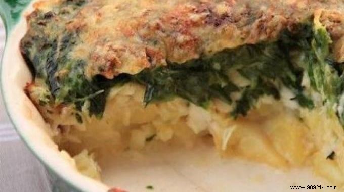 Creamy Salmon, Potato, and Spinach Gratin: Healthy Family Recipe