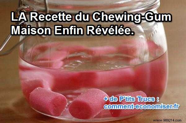 Simple Homemade Chewing Gum Recipe: Natural, Safe to Swallow, and Easy