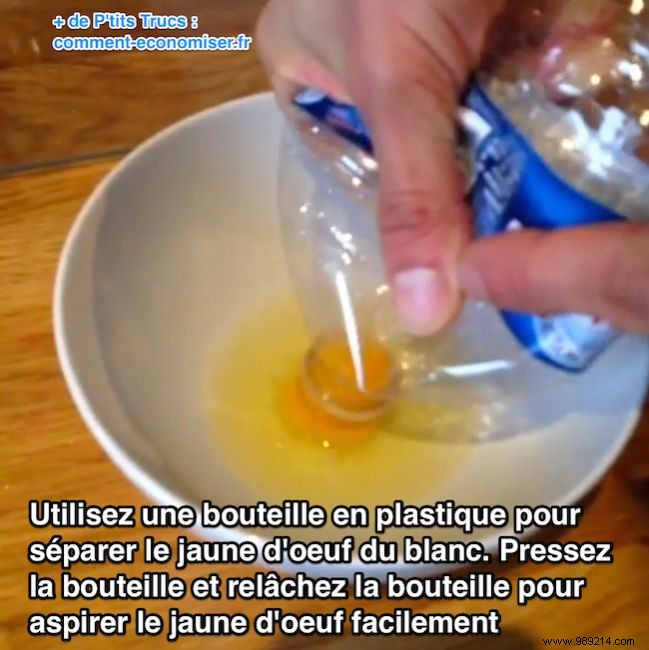 Effortless Egg Separation: Separate Yolks from Whites in Seconds with a Plastic Bottle