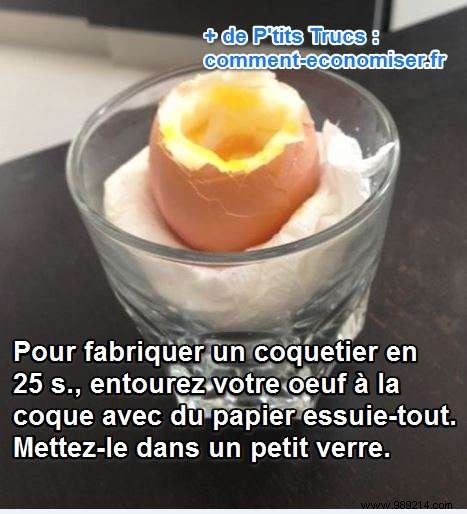 25-Second Kitchen Hack: Eat Boiled Eggs Without an Egg Cup