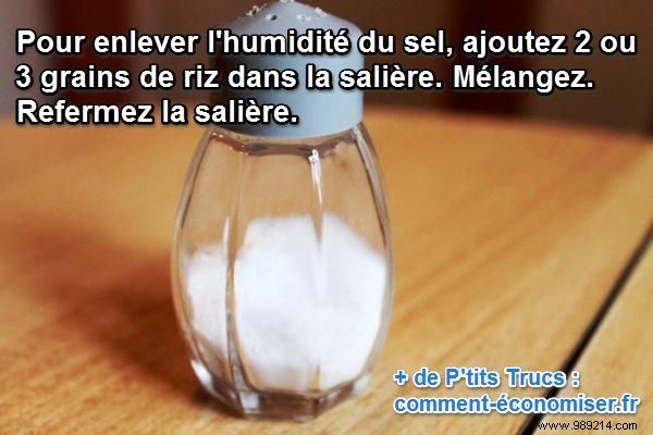 Keep Salt Dry and Free-Flowing: Grandma s Proven Rice Trick for Every Kitchen